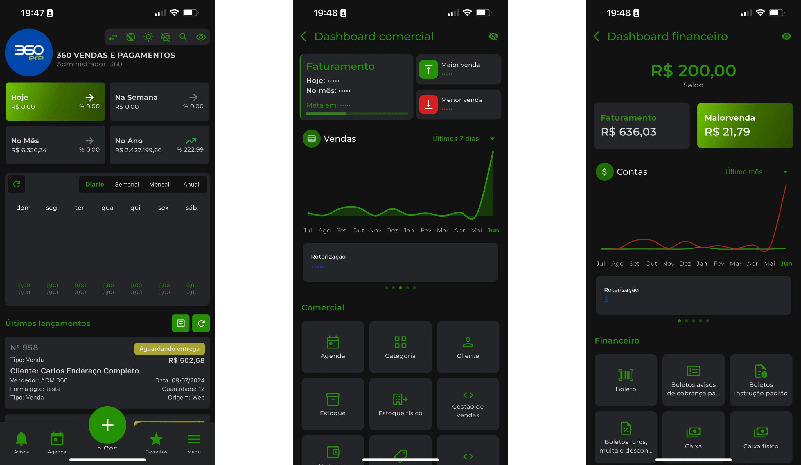 ERP Dashboard